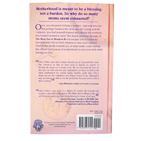 โThe Mom Youโre Meant to Beโ - Hardcover Book by Cheri Fuller - Picture 2 of 7